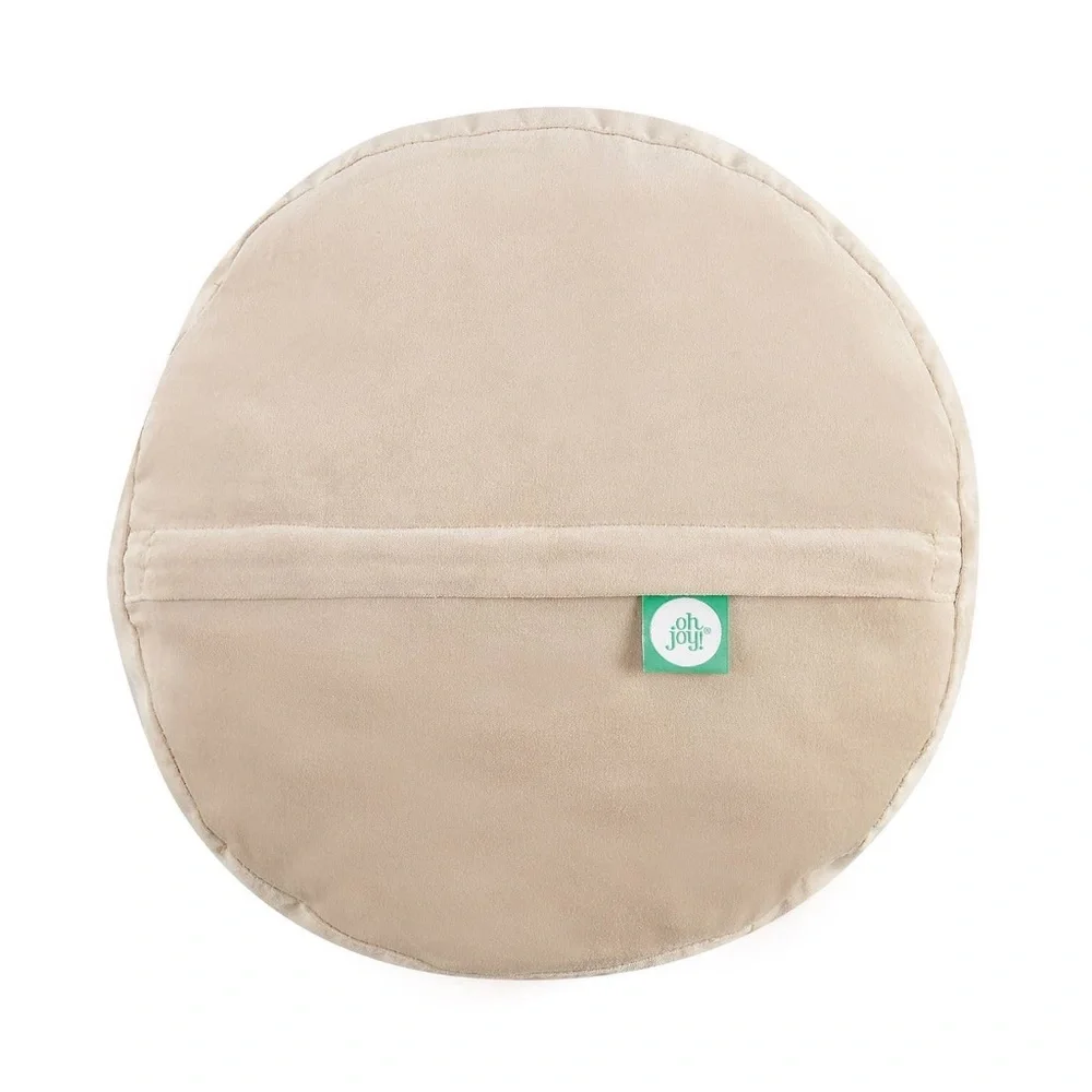 🆕 Handcrafted Cool Geometric Circle Hook Pillow